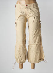 Pantalon cargo beige CIMARRON pour femme seconde vue