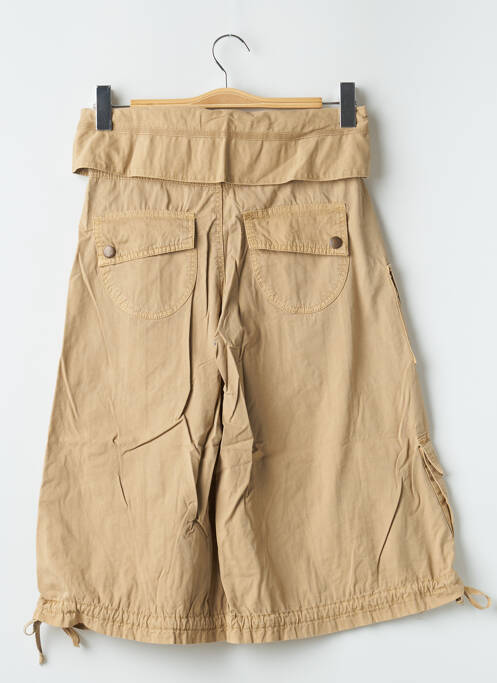Pantacourt taille basse taille basse beige ONLY femme