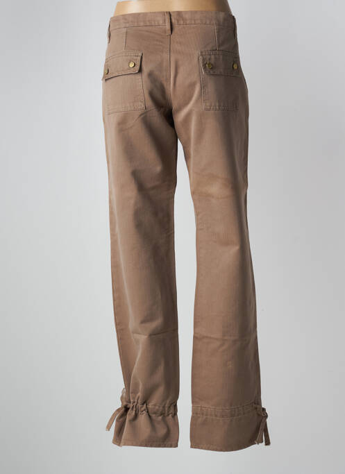 Jeans coupe droite marron BE YOU K pour femme