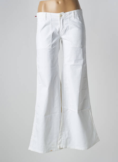 Pantalon flare blanc LA BRIGADA INTERNACIONAL pour femme