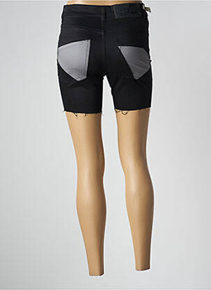 Short fermeture zippée sous rabat boutonné taille normale noir CHEAP MONDAY femme