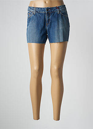 Short tissage denim taille normale bleu TEDDY SMITH femme
