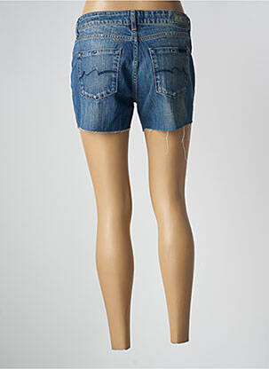 Short tissage denim taille normale bleu TEDDY SMITH femme