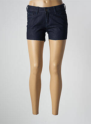 Short tissage denim taille basse bleu TEDDY SMITH femme