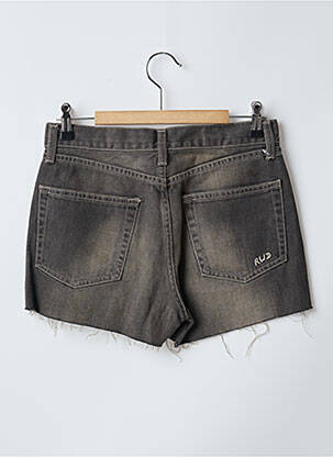 Short tissage denim taille normale gris RWD femme