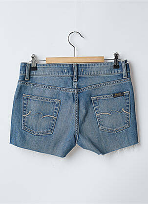Short tissage denim taille basse bleu TEDDY SMITH femme