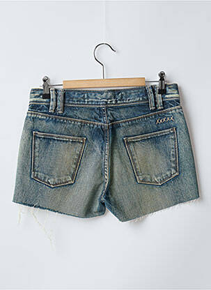 Short tissage denim taille normale bleu SCHOOL RAG femme