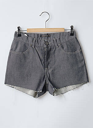 Short tissage denim taille normale gris SCHOOL RAG femme