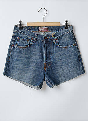 Short tissage denim taille normale bleu TEDDY SMITH femme