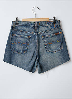 Short tissage denim taille normale bleu TEDDY SMITH femme