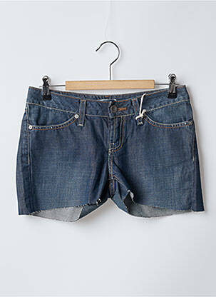 Short tissage denim taille basse bleu TEDDY SMITH femme