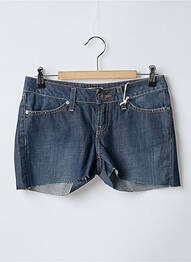 Short tissage denim taille basse bleu TEDDY SMITH femme