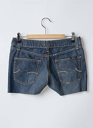 Short tissage denim taille basse bleu TEDDY SMITH femme