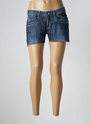 Short tissage denim taille basse bleu FREEMAN T.PORTER femme