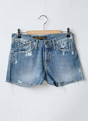 Short bleu RWD pour femme seconde vue