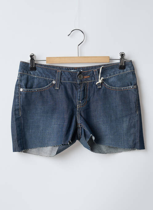 Short tissage denim taille basse bleu TEDDY SMITH femme