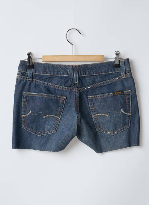 Short tissage denim taille basse bleu TEDDY SMITH femme