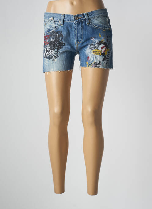 Short bleu RWD pour femme