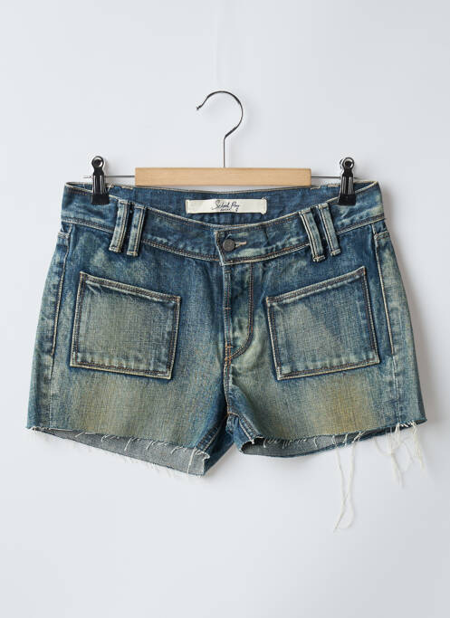 Short bleu SCHOOL RAG pour femme