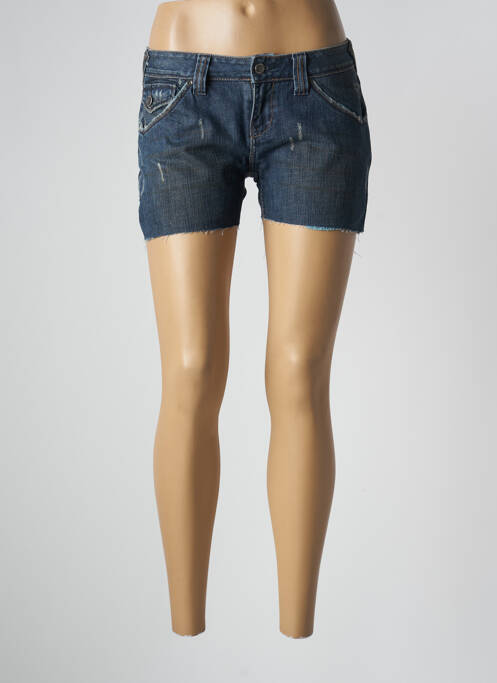 Short bleu TEDDY SMITH pour femme