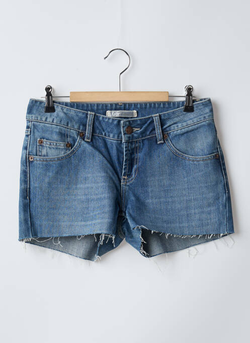 Short bleu TEDDY SMITH pour femme