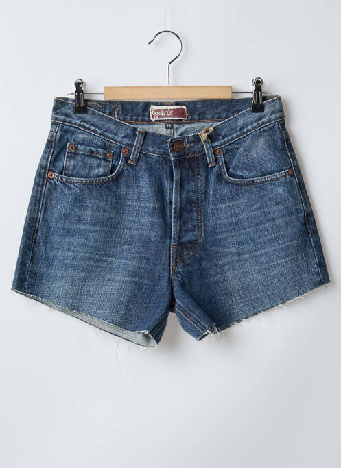 Short bleu TEDDY SMITH pour femme