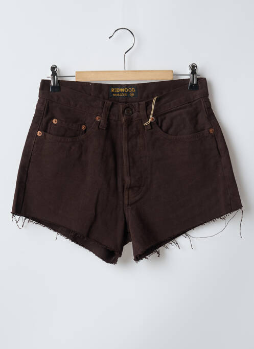 Short marron REDWOOD pour femme