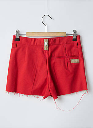 Short taille à pinces taille normale rouge FREEMAN T.PORTER femme