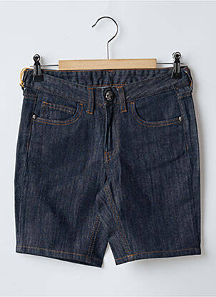 Short tissage denim taille normale bleu LORD RICHARDS femme