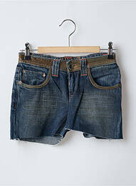 Short tissage denim taille basse bleu TEDDY SMITH femme