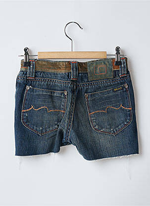 Short tissage denim taille basse bleu TEDDY SMITH femme