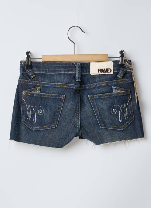 Short bleu RWD pour femme