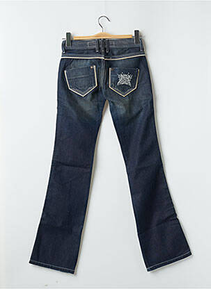 Jeans coupe droite stretch taille basse bleu FREEMAN T.PORTER femme