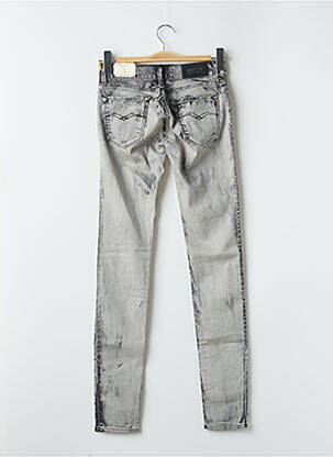 Jeans skinny taille normale taille normale gris REPLAY femme