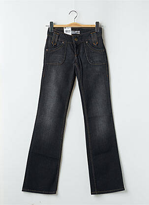 Jeans bootcut stretch taille basse noir LEE COOPER femme