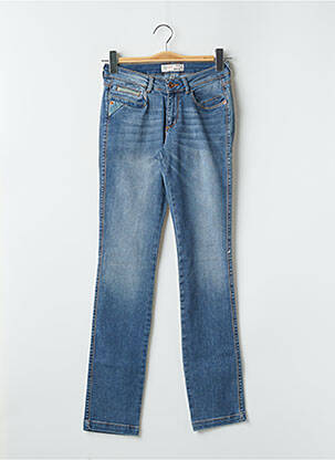 Jeans coupe slim stretch taille normale bleu RWD femme