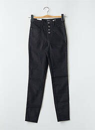 Jeans skinny taille haute taille haute noir GUESS femme