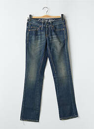 Jeans coupe droite taille normale taille normale bleu G STAR femme