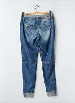 Jeans boyfriend taille haute taille haute bleu TEDDY SMITH femme