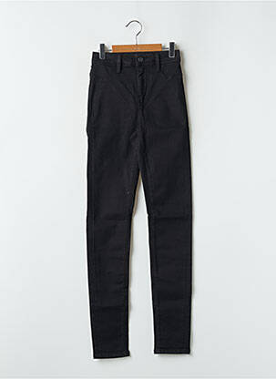 Jeans skinny taille haute taille haute noir TEDDY SMITH femme