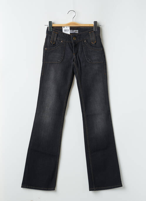 Jeans bootcut stretch taille basse noir LEE COOPER femme