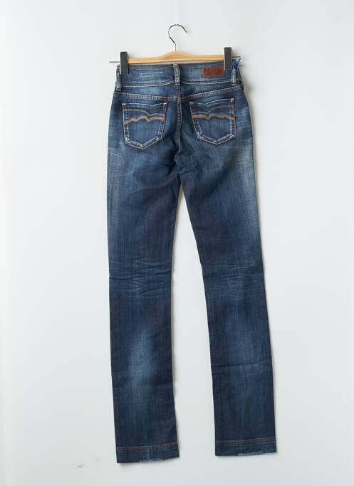 Jeans coupe droite bleu TEDDY SMITH pour femme