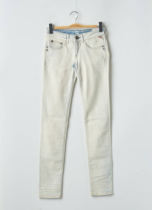 Jeans skinny blanc REPLAY pour femme