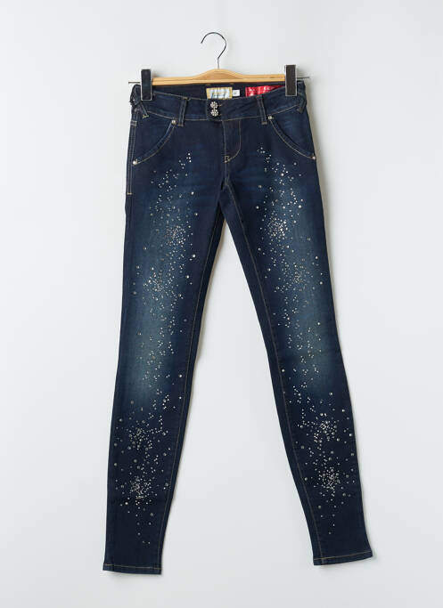 Jeans skinny bleu MET pour femme