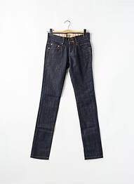 Jeans coupe slim taille basse taille basse bleu FIVE PM femme