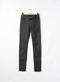 Jeans skinny stretch taille basse noir SCHOOL RAG femme