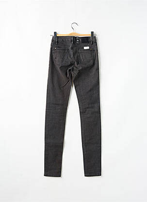 Jeans skinny stretch taille basse noir SCHOOL RAG femme