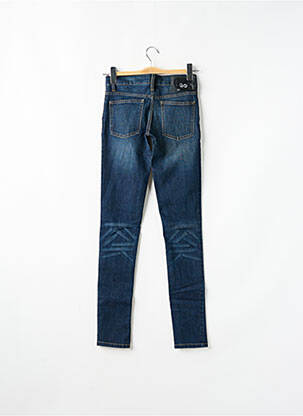Jeans coupe slim stretch taille basse bleu CHEAP MONDAY femme
