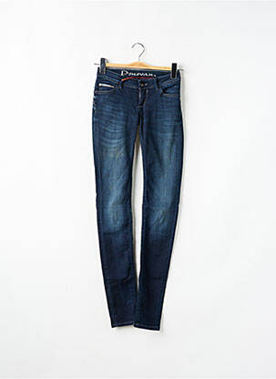 Jeans skinny stretch taille basse bleu DONOVAN femme