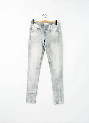 Jeans coupe slim taille basse taille basse gris PEPE JEANS femme